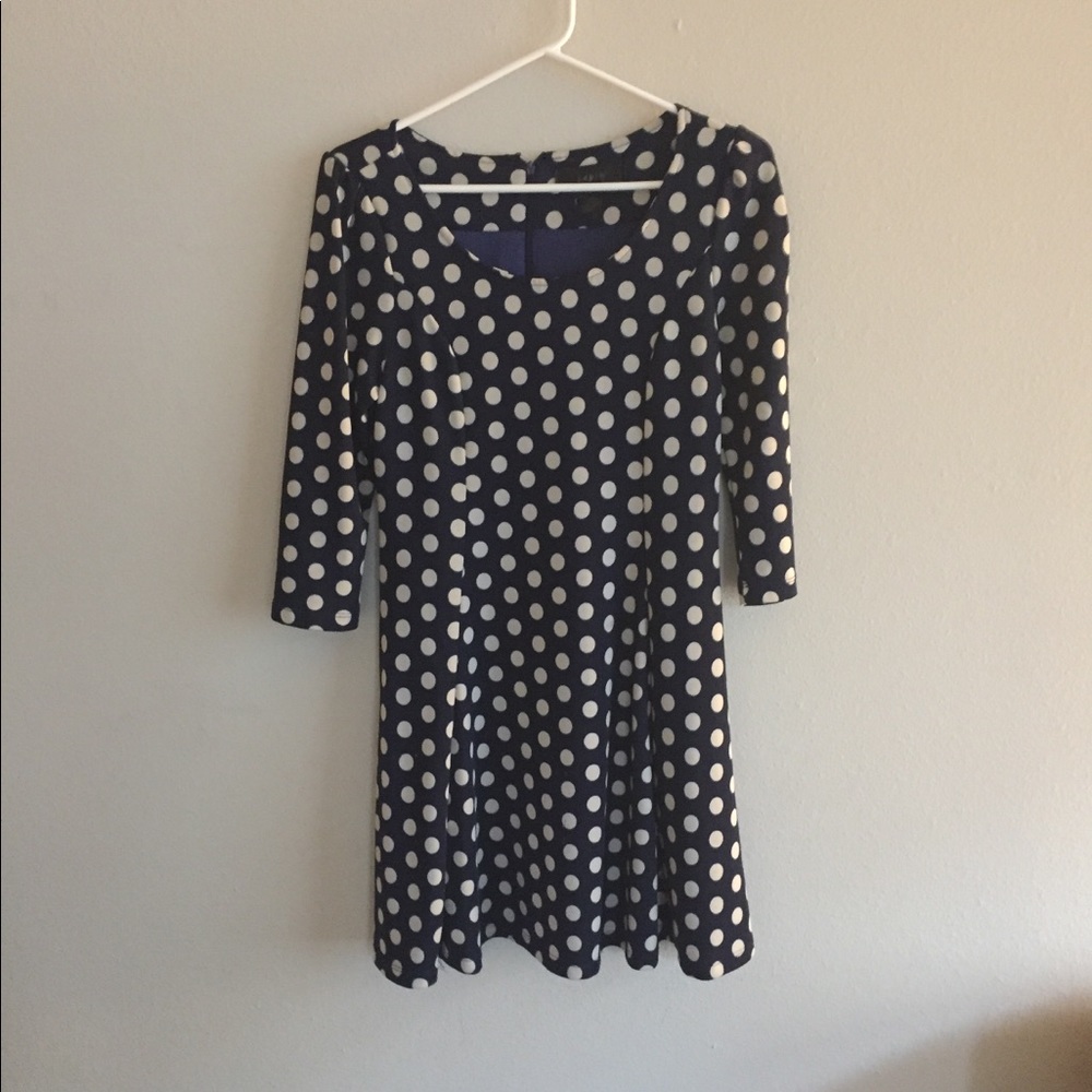 Lapis Kusama Dots Skate dress